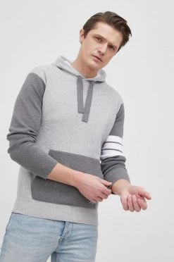 Ανδρικά Χωρίς φερμουάρ United Colors Of Benetton - Πουλόβερ γκρί