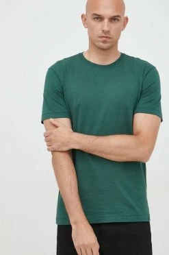 Ανδρικά Μπλουζάκια Βαμβακερό μπλουζάκι United Colors Of Benetton πράσινο -United Colors of Benetton Εκπτώσεις unnamed file 1115