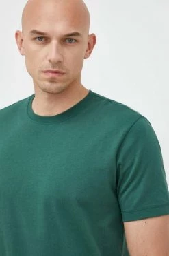 Ανδρικά Μπλουζάκια Βαμβακερό μπλουζάκι United Colors Of Benetton πράσινο -United Colors of Benetton Εκπτώσεις unnamed file 1116