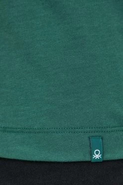 Ανδρικά Μπλουζάκια Βαμβακερό μπλουζάκι United Colors Of Benetton πράσινο -United Colors of Benetton Εκπτώσεις unnamed file 1117