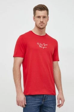 Ανδρικά Μπλουζάκια Βαμβακερό μπλουζάκι United Colors Of Benetton κόκκινο 10 Ανδρικά Μπλουζάκια Βαμβακερό μπλουζάκι United Colors Of Benetton κόκκινο -United Colors of Benetton Εκπτώσεις unnamed file 1154