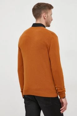 Ανδρικά Χωρίς φερμουάρ Μάλλινο πουλόβερ United Colors Of Benetton χρώμα: πορτοκαλί, -United Colors of Benetton Εκπτώσεις unnamed file 1180