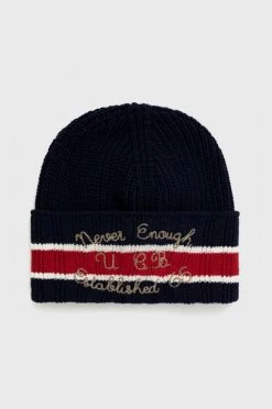 Ανδρικά Σκουφιά Μάλλινο σκουφί United Colors Of Benetton ναυτικό μπλε,