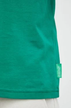 Ανδρικά Μπλουζάκια Βαμβακερό μπλουζάκι United Colors Of Benetton πράσινο -United Colors of Benetton Εκπτώσεις unnamed file 1217