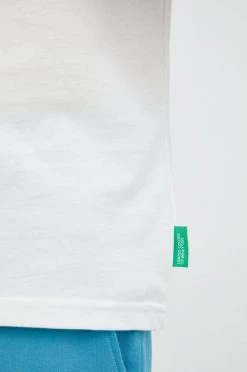 Ανδρικά Μπλουζάκια Βαμβακερό μπλουζάκι United Colors Of Benetton άσπρο -United Colors of Benetton Εκπτώσεις unnamed file 1223