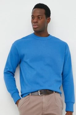 Ανδρικά Χωρίς φερμουάρ Μπλούζα United Colors Of Benetton μπλε