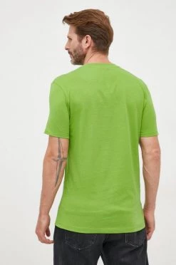 Ανδρικά Μπλουζάκια Βαμβακερό μπλουζάκι United Colors Of Benetton πράσινο -United Colors of Benetton Εκπτώσεις unnamed file 1270