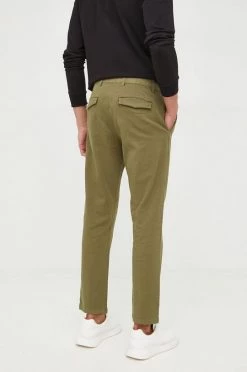 Ανδρικά Υφασμάτινα Παντελόνι United Colors Of Benetton πράσινο -United Colors of Benetton Εκπτώσεις unnamed file 1275