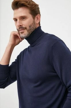 Ανδρικά Χωρίς φερμουάρ Μάλλινο πουλόβερ United Colors Of Benetton χρώμα: ναυτικό μπλε,