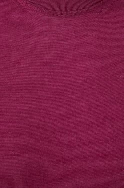 Ανδρικά Χωρίς φερμουάρ Μάλλινο πουλόβερ United Colors Of Benetton χρώμα: μοβ, -United Colors of Benetton Εκπτώσεις unnamed file 1286