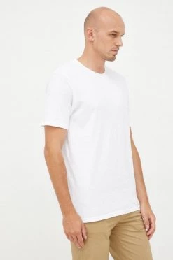 Ανδρικά Μπλουζάκια Βαμβακερό μπλουζάκι United Colors Of Benetton άσπρο