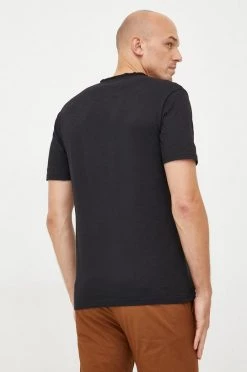 Ανδρικά Μπλουζάκια Βαμβακερό μπλουζάκι United Colors Of Benetton μαύρο -United Colors of Benetton Εκπτώσεις unnamed file 1405