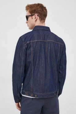 Ανδρικά Κοντά μπουφάν Τζιν μπουφάν United Colors Of Benetton χρώμα: ναυτικό μπλε, -United Colors of Benetton Εκπτώσεις unnamed file 1484