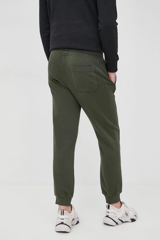 Ανδρικά Παντελόνια φόρμας Βαμβακερό παντελόνι United Colors Of Benetton χρώμα: πράσινο 5 Ανδρικά Παντελόνια φόρμας Βαμβακερό παντελόνι United Colors Of Benetton χρώμα: πράσινο - Image 3