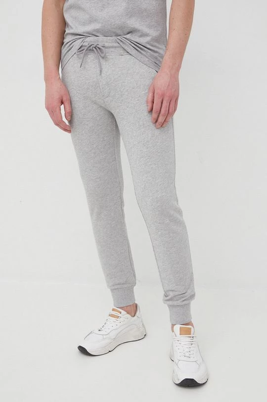 Ανδρικά Παντελόνια φόρμας Βαμβακερό παντελόνι United Colors Of Benetton χρώμα: γκρι 3 Ανδρικά Παντελόνια φόρμας Βαμβακερό παντελόνι United Colors Of Benetton χρώμα: γκρι