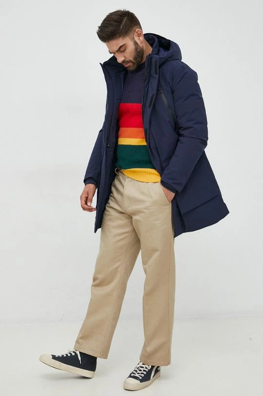 Ανδρικά Μακριά μπουφάν Μπουφάν United Colors Of Benetton ναυτικό μπλε 4 Ανδρικά Μακριά μπουφάν Μπουφάν United Colors Of Benetton ναυτικό μπλε - Image 2