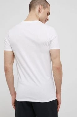 Ανδρικά Πιζάμα United Colors Of Benetton - κοντομάνικο βαμβακερής πιτζάμας λευκό -United Colors of Benetton Εκπτώσεις unnamed file 1557