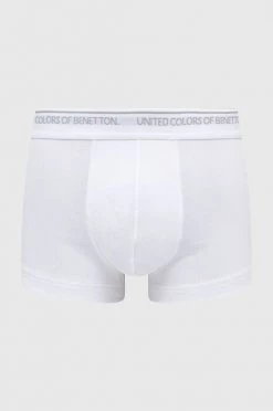 Ανδρικά Μπόξερ και σλιπ Μποξεράκια United Colors Of Benetton χρώμα: άσπρο