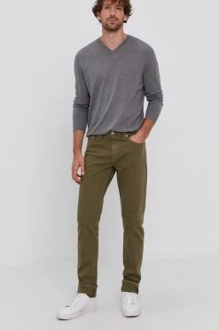 Ανδρικά Χωρίς φερμουάρ Πουλόβερ United Colors Of Benetton χρώμα: γκρι