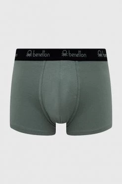 Ανδρικά Μπόξερ και σλιπ Μποξεράκια United Colors Of Benetton πράσινο