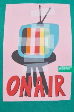 Ανδρικά Χωρίς φερμουάρ Μπλούζα United Colors Of Benetton πράσινο, με κουκούλα -United Colors of Benetton Εκπτώσεις unnamed file 160