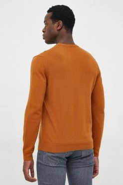 Ανδρικά Χωρίς φερμουάρ Μάλλινο πουλόβερ United Colors Of Benetton χρώμα: πορτοκαλί, -United Colors of Benetton Εκπτώσεις unnamed file 1611