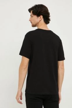 Ανδρικά Μπλουζάκια Βαμβακερό μπλουζάκι United Colors Of Benetton μαύρο -United Colors of Benetton Εκπτώσεις unnamed file 1616