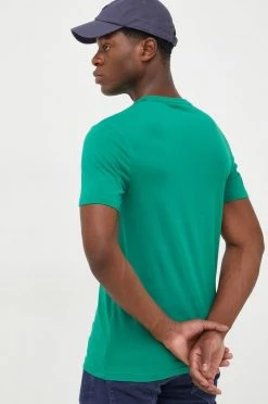 Ανδρικά Μπλουζάκια Βαμβακερό μπλουζάκι United Colors Of Benetton πράσινο -United Colors of Benetton Εκπτώσεις unnamed file 1631