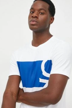 Ανδρικά Μπλουζάκια Βαμβακερό μπλουζάκι United Colors Of Benetton άσπρο