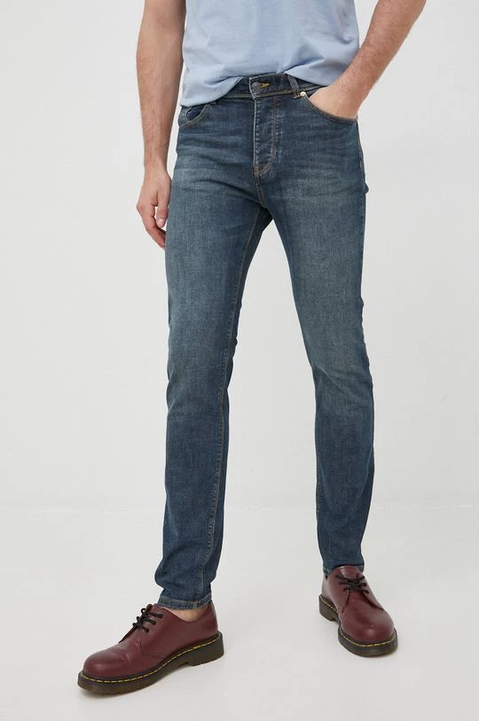 Ανδρικά Slim και Skinny Τζιν παντελονι United Colors Of Benetton σκούρο μπλε 3 Ανδρικά Slim και Skinny Τζιν παντελονι United Colors Of Benetton σκούρο μπλε