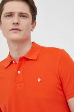 Ανδρικά Πόλο μπλουζάκια United Colors Of Benetton - Βαμβακερό μπλουζάκι πόλο πορτοκαλί 10 Ανδρικά Πόλο μπλουζάκια United Colors Of Benetton - Βαμβακερό μπλουζάκι πόλο πορτοκαλί -United Colors of Benetton Εκπτώσεις unnamed file 1791