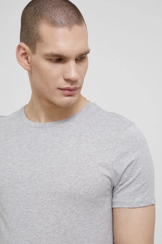 Ανδρικά Πιζάμα United Colors Of Benetton - κοντομάνικο βαμβακερής πιτζάμας γκρί 6 Ανδρικά Πιζάμα United Colors Of Benetton - κοντομάνικο βαμβακερής πιτζάμας γκρί - Image 4