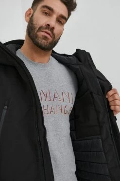 Ανδρικά Κοντά μπουφάν Μπουφάν United Colors Of Benetton μαύρο, -United Colors of Benetton Εκπτώσεις unnamed file 180