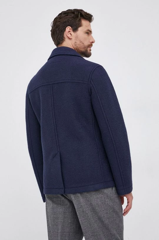Ανδρικά Παλτά Παλτό United Colors Of Benetton χρώμα: ναυτικό μπλε 5 Ανδρικά Παλτά Παλτό United Colors Of Benetton χρώμα: ναυτικό μπλε - Image 3