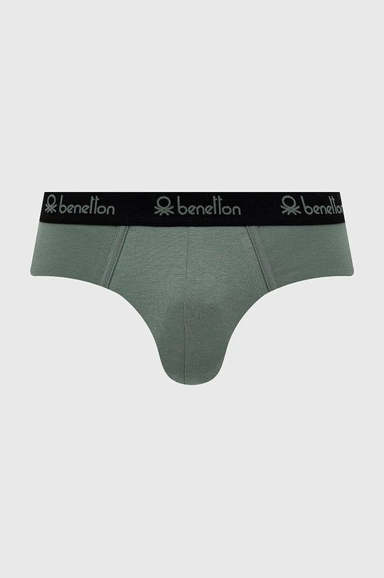 Ανδρικά Μπόξερ και σλιπ Σλιπ United Colors Of Benetton πράσινο 3 Ανδρικά Μπόξερ και σλιπ Σλιπ United Colors Of Benetton πράσινο