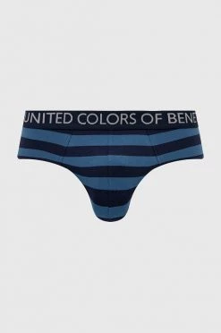 Ανδρικά Μπόξερ και σλιπ Σλιπ United Colors Of Benetton μπλε