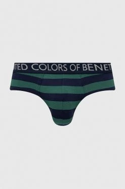 Ανδρικά Μπόξερ και σλιπ Σλιπ United Colors Of Benetton πράσινο