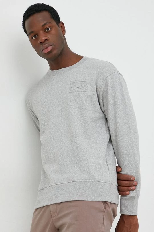 Ανδρικά Χωρίς φερμουάρ Μπλούζα United Colors Of Benetton γκρι 3 Ανδρικά Χωρίς φερμουάρ Μπλούζα United Colors Of Benetton γκρι