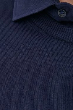 Ανδρικά Χωρίς φερμουάρ United Colors Of Benetton - Βαμβακερό πουλόβερ σκούρο μπλε -United Colors of Benetton Εκπτώσεις unnamed file 1947