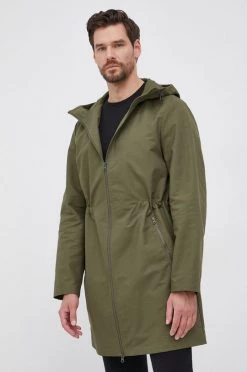 Ανδρικά Μακριά μπουφάν Eπανωφόρι United Colors Of Benetton χρώμα: πράσινο -United Colors of Benetton Εκπτώσεις unnamed file 1988