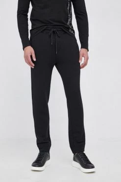 Ανδρικά Παντελόνια φόρμας Παντελόνι United Colors Of Benetton χρώμα: μαύρο