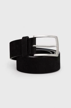 Ανδρικά Ζώνες Δερμάτινη ζώνη United Colors Of Benetton χρώμα: μαύρο