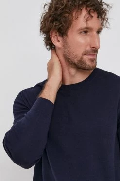 Ανδρικά Χωρίς φερμουάρ Πουλόβερ United Colors Of Benetton χρώμα: ναυτικό μπλε -United Colors of Benetton Εκπτώσεις unnamed file 2029