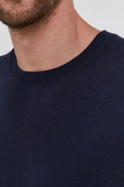 Ανδρικά Χωρίς φερμουάρ Πουλόβερ United Colors Of Benetton χρώμα: ναυτικό μπλε -United Colors of Benetton Εκπτώσεις unnamed file 2030