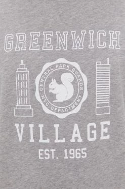 Ανδρικά Χωρίς φερμουάρ Βαμβακερή μπλούζα United Colors Of Benetton χρώμα: γκρι -United Colors of Benetton Εκπτώσεις unnamed file 2035