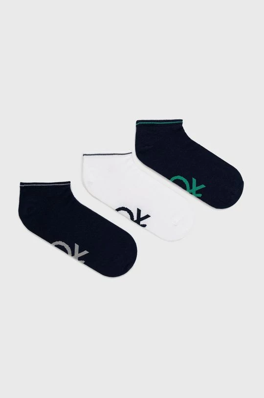 Κάλτσες United Colors Of Benetton ναυτικό μπλε 3 Κάλτσες United Colors Of Benetton ναυτικό μπλε