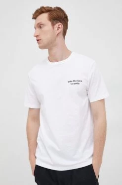 Ανδρικά Μπλουζάκια Βαμβακερό μπλουζάκι United Colors Of Benetton άσπρο -United Colors of Benetton Εκπτώσεις unnamed file 2107