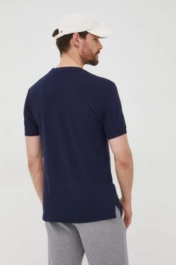 Ανδρικά Μπλουζάκια Βαμβακερό μπλουζάκι United Colors Of Benetton ναυτικό μπλε -United Colors of Benetton Εκπτώσεις unnamed file 2130