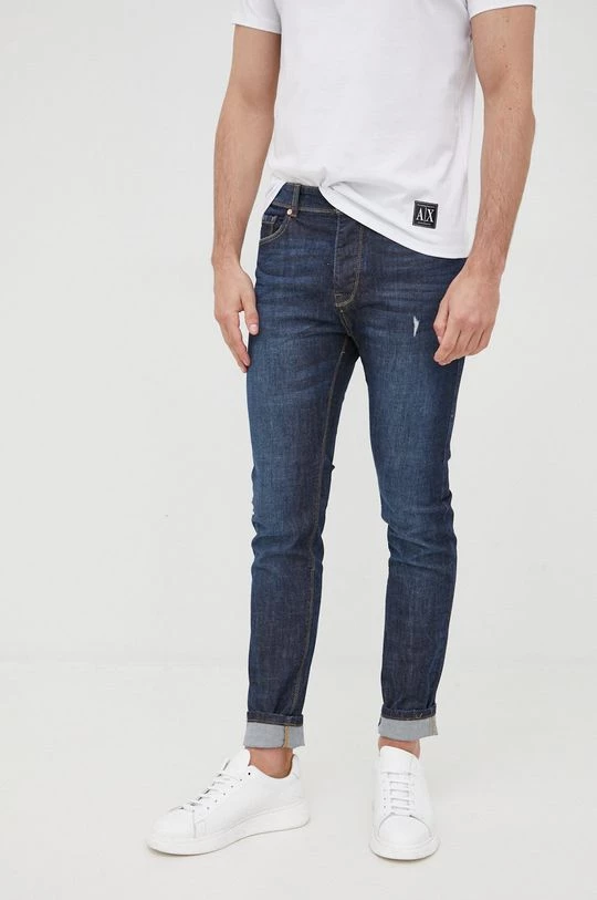 Ανδρικά Slim και Skinny Τζιν παντελονι United Colors Of Benetton σκούρο μπλε 3 Ανδρικά Slim και Skinny Τζιν παντελονι United Colors Of Benetton σκούρο μπλε