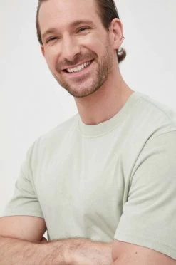 Ανδρικά Μπλουζάκια Βαμβακερό μπλουζάκι United Colors Of Benetton πράσινο -United Colors of Benetton Εκπτώσεις unnamed file 2153